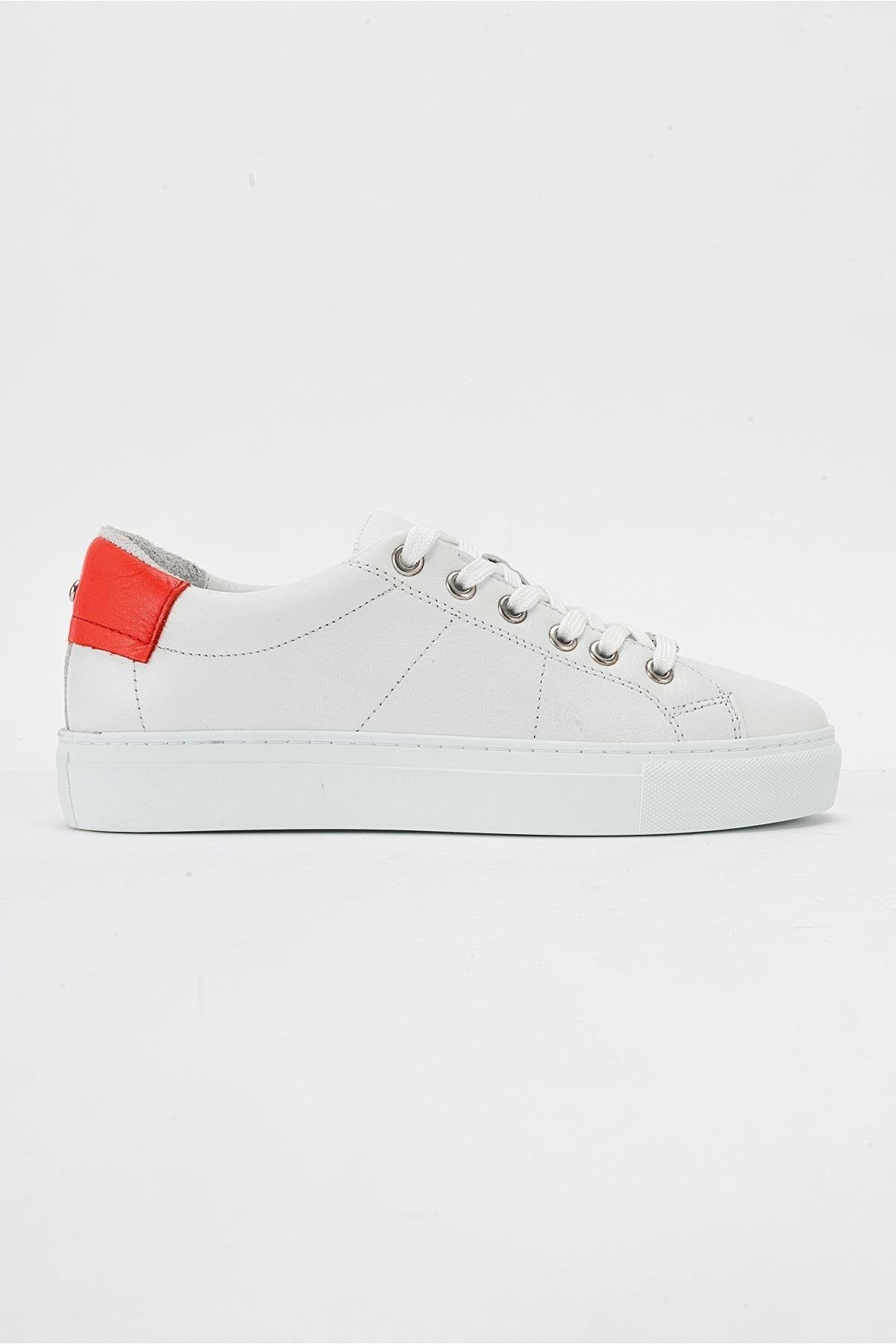 Ayverie - White Leather Sneaker (Women)
