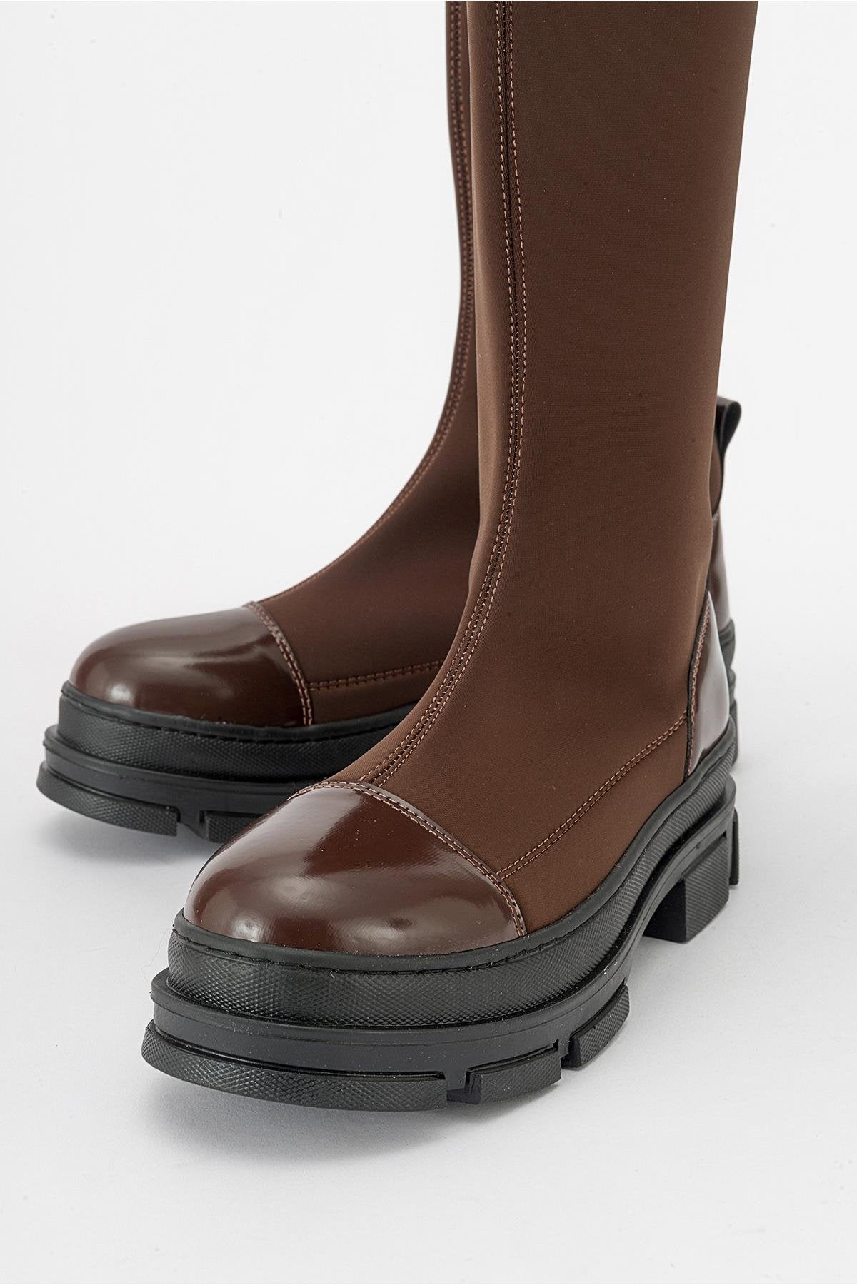 Bella Brown Scuba Boot (Women)