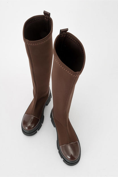 Bella Brown Scuba Boot (Women)