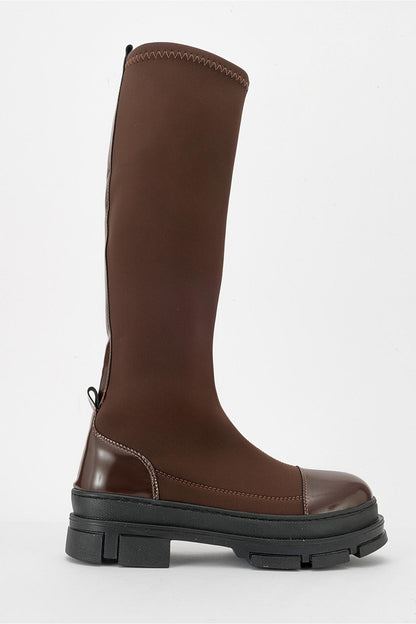 Bella Brown Scuba Boot (Women)