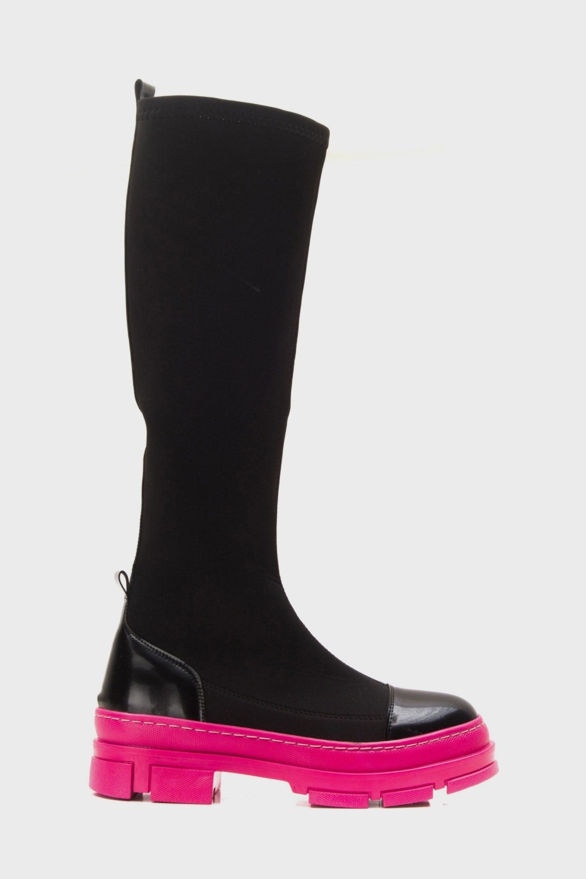 Bella Black & Fuchsia Scuba Boot (Women)