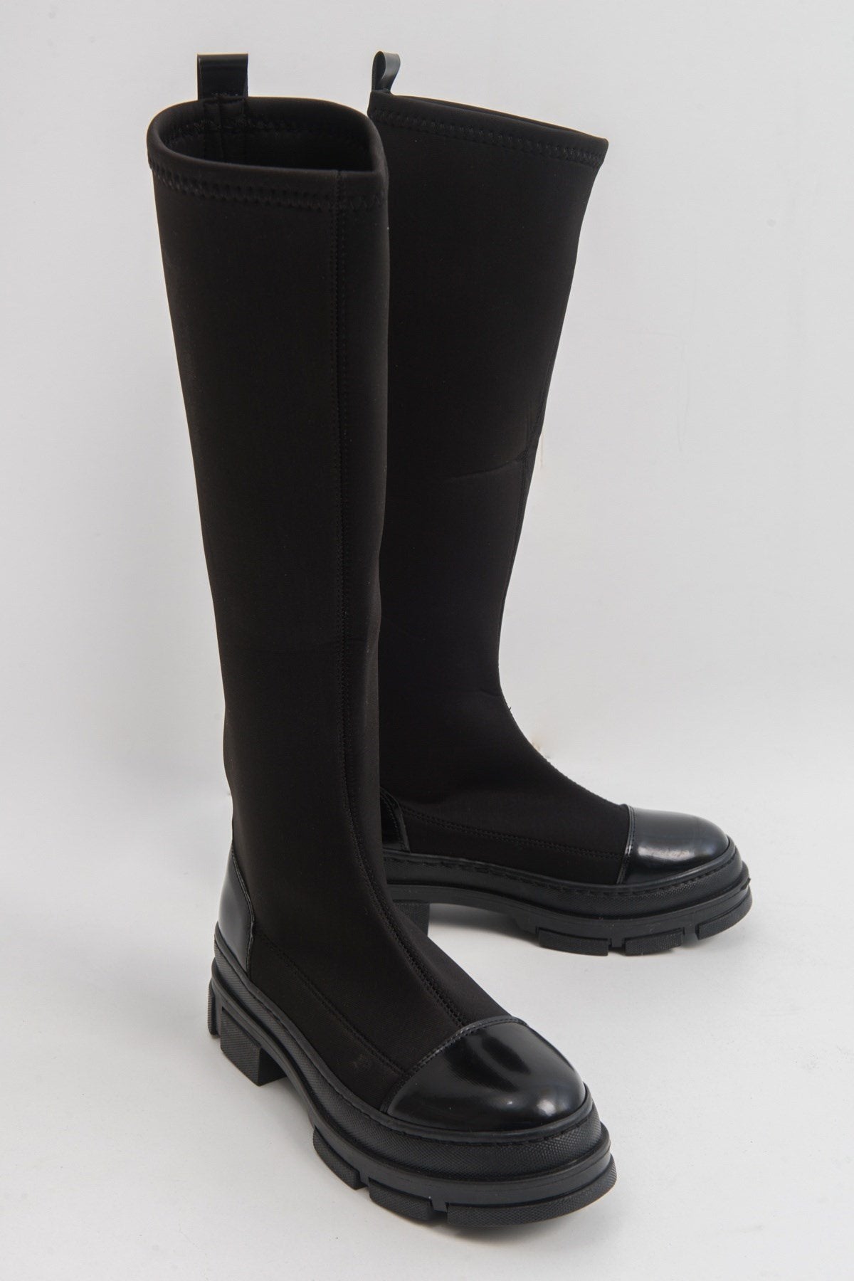 Bella Black Scuba Boot (Women)