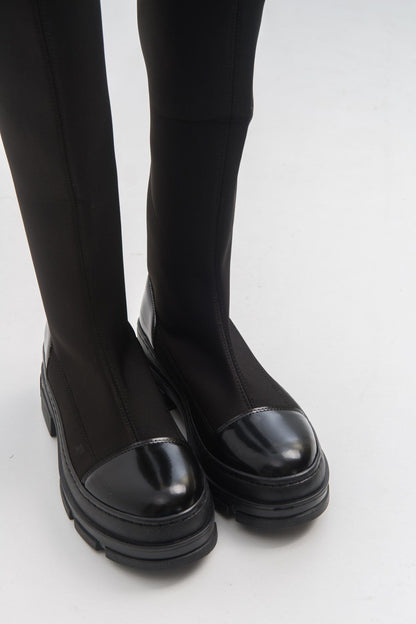 Bella Black Scuba Boot (Women)