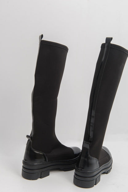 Bella Black Scuba Boot (Women)