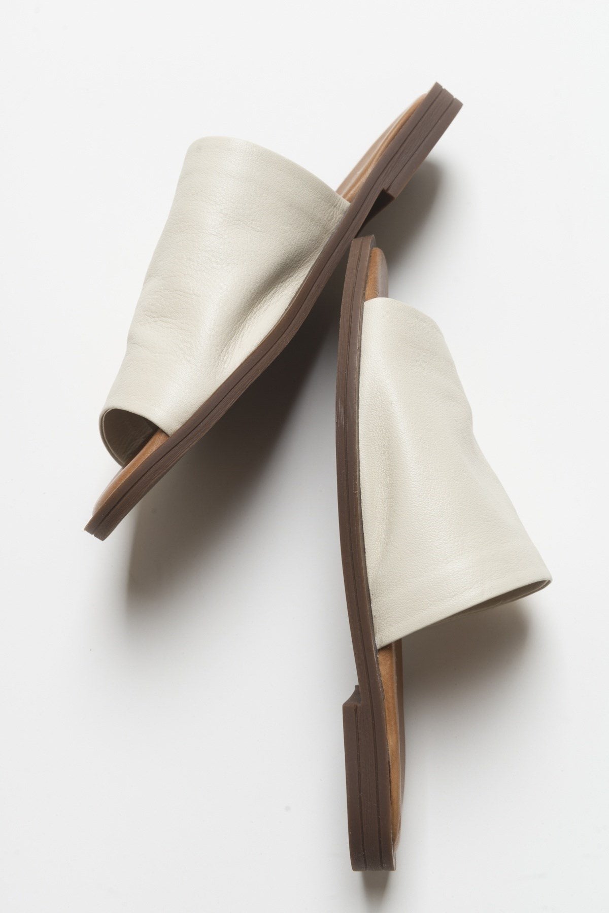 Clau - Beige Leather Sandal (Women)