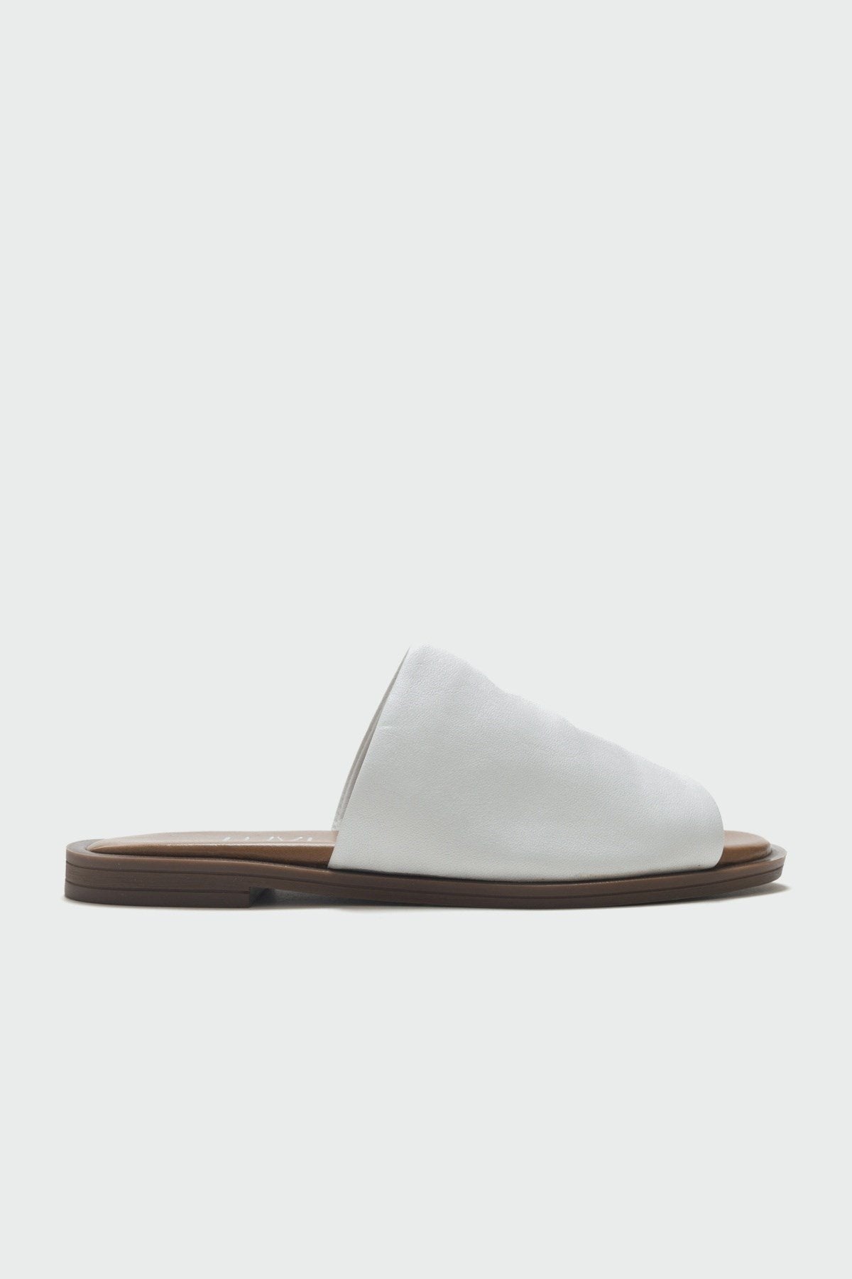 Clau - White Leather Sandal (Women)