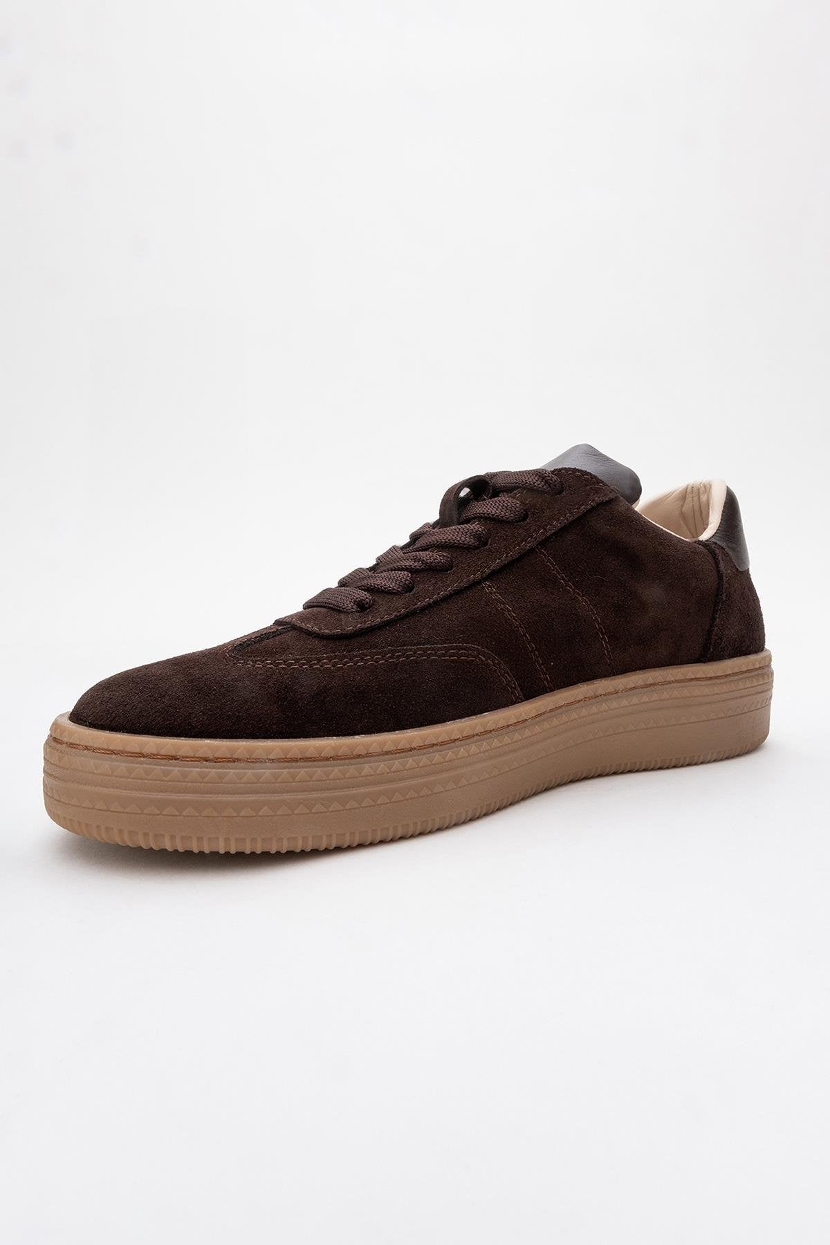 Fiore - Brown Leather Sneakers (Women)