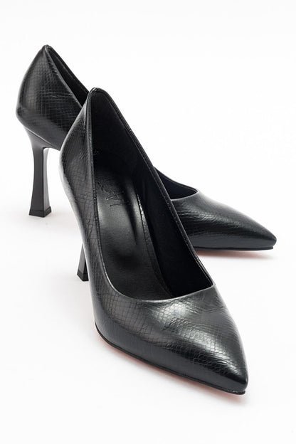 Forest Black Pointed Toe Pump (Women)