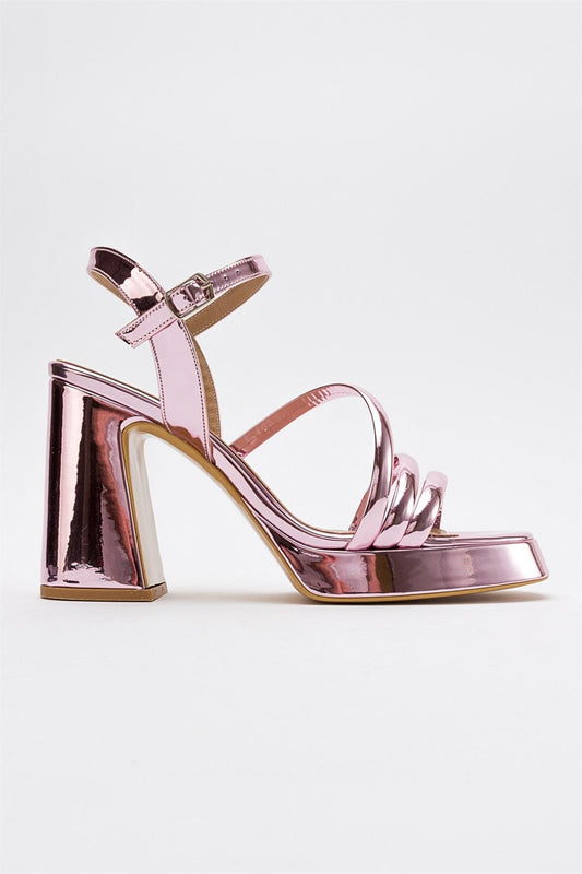 Heas Pink Platform Sandal (Women)