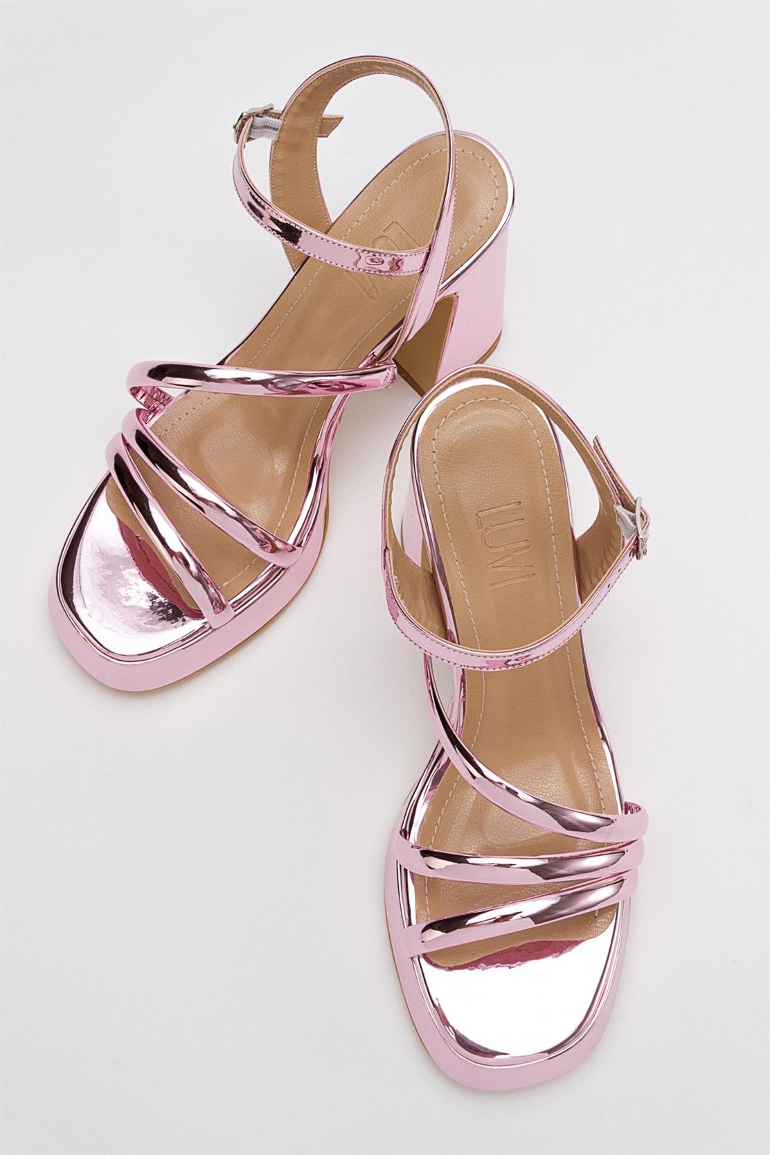 Heas Pink Platform Sandal (Women)