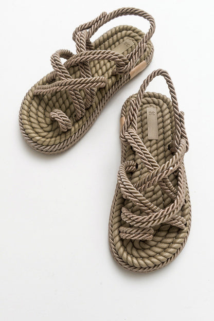 POMA Dark Beige Sandal (Women)