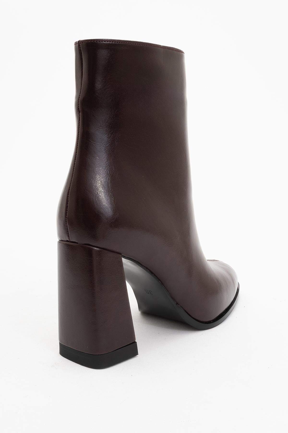 Jewel Burgundy High Heel Boot (Women)