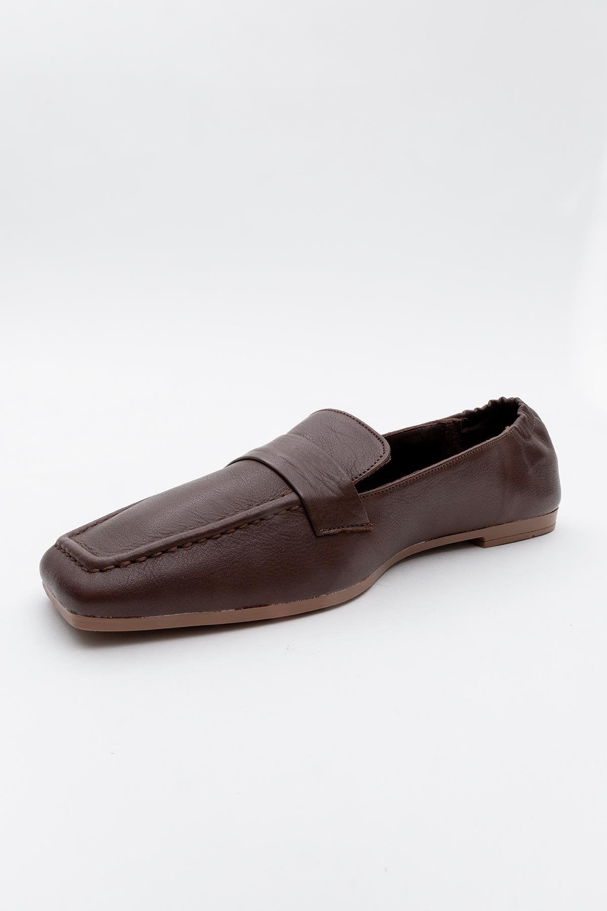 Liepa - Brown Leather Loafers (Women)