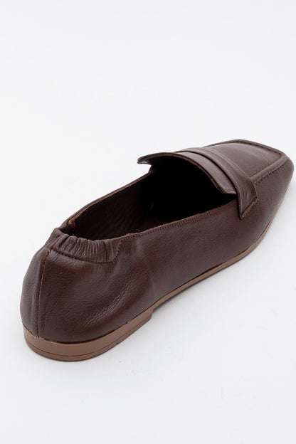 Liepa - Brown Leather Loafers (Women)