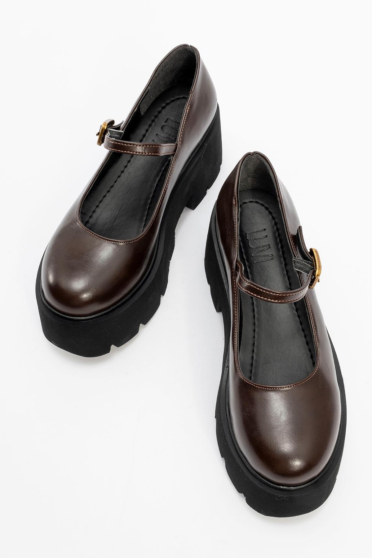 Linley Brown Platform Loafer (Women)