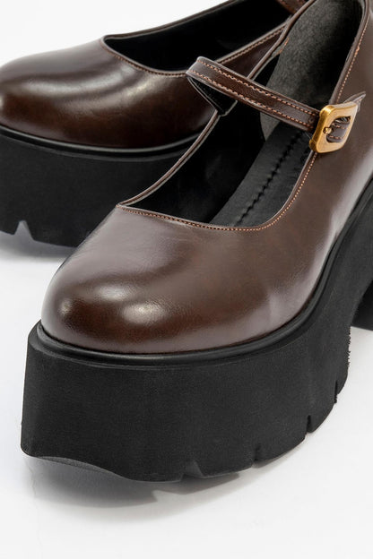 Linley Brown Platform Loafer (Women)