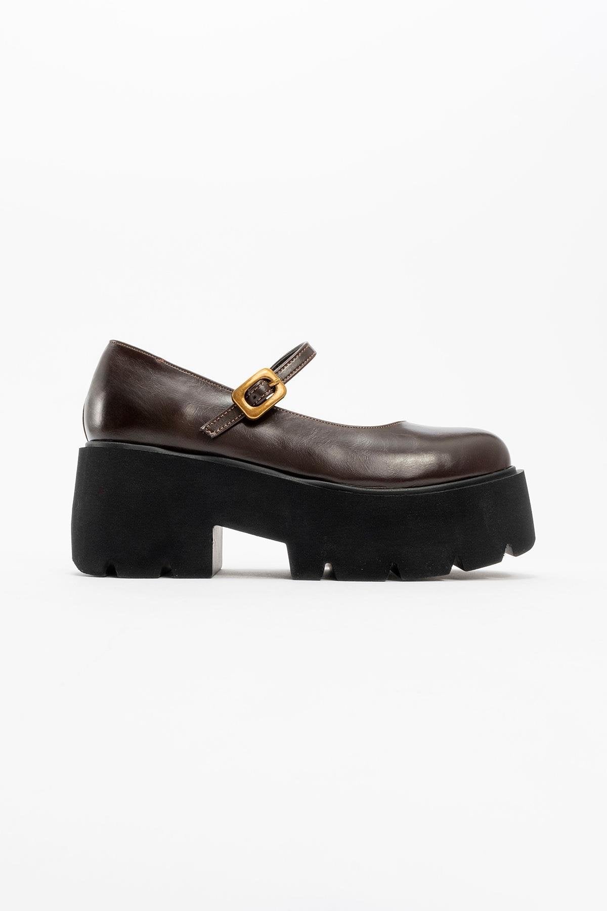 Linley Brown Platform Loafer (Women)