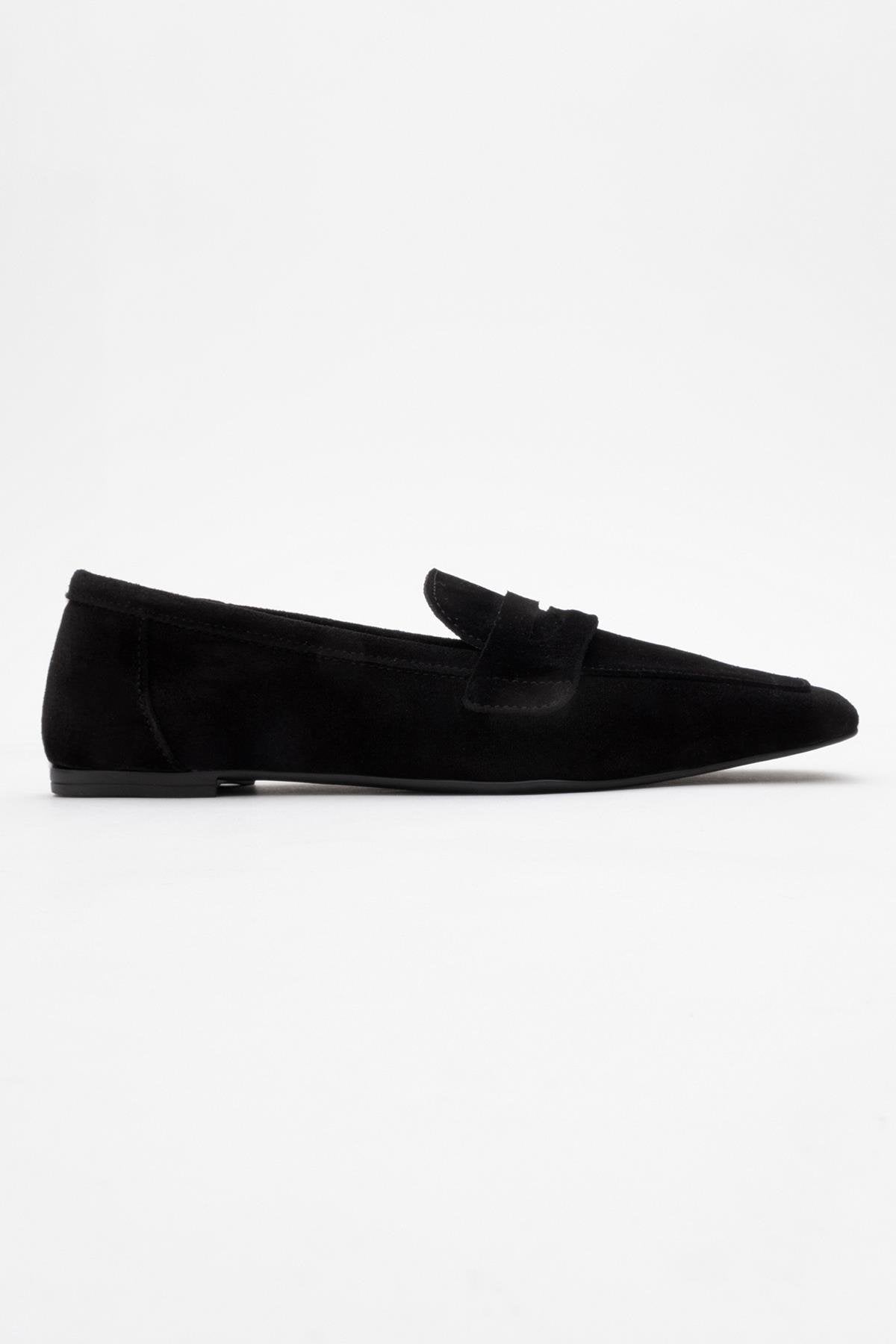 Morne - Black Suede Leather Loafers