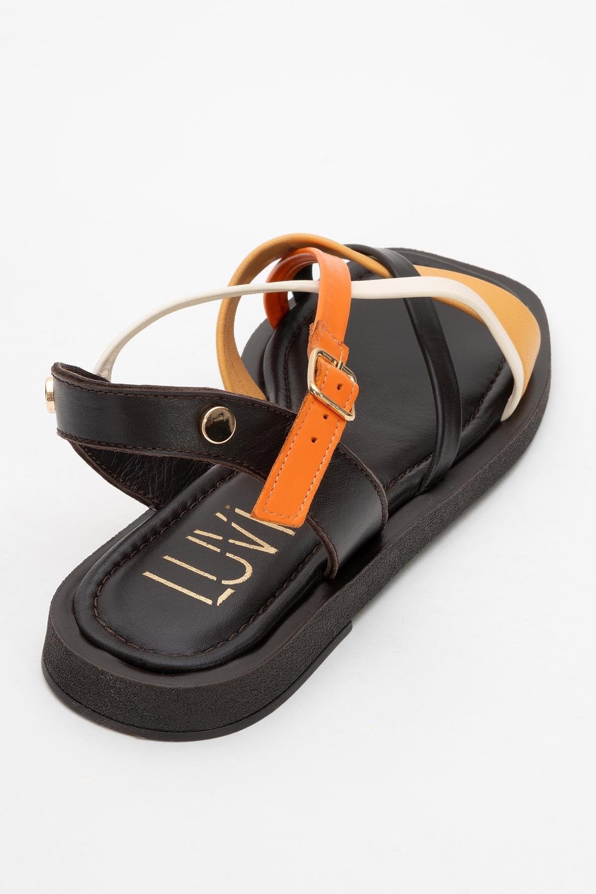 Rouse - Brown Leather Sandal (Women)