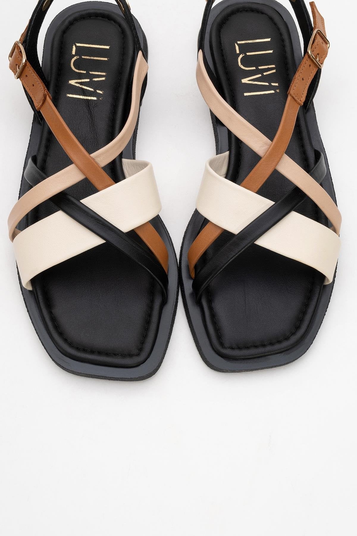 Rouse - Black Leather Sandal (Women)