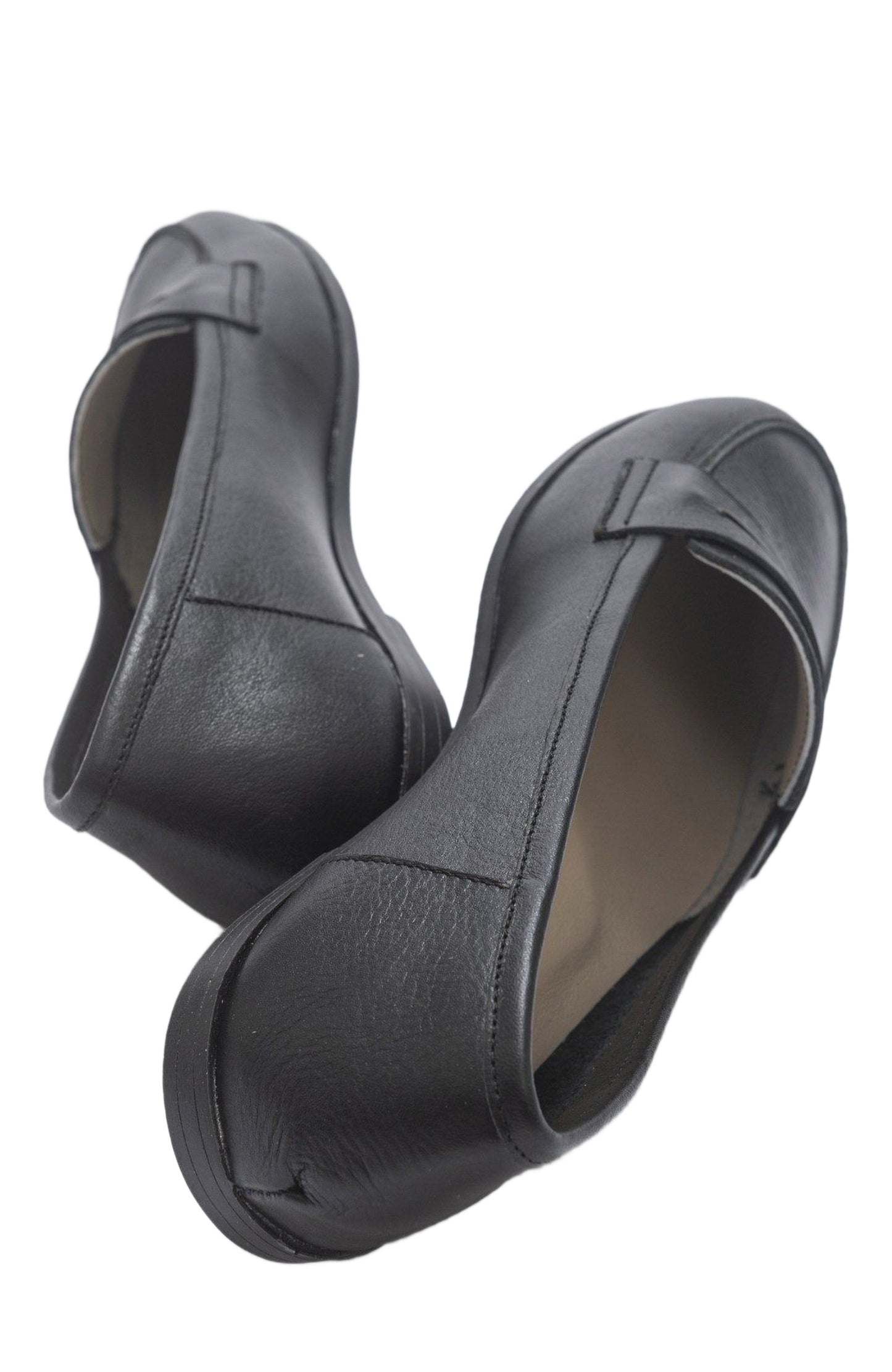 Dorothy - Black Leather Loafers