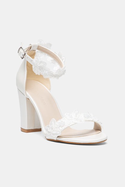 Florielle Bridal  Lace Wedding Heels
