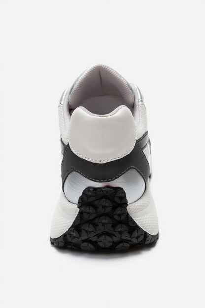 CALINA - Silver Black White Sneaker (Women)