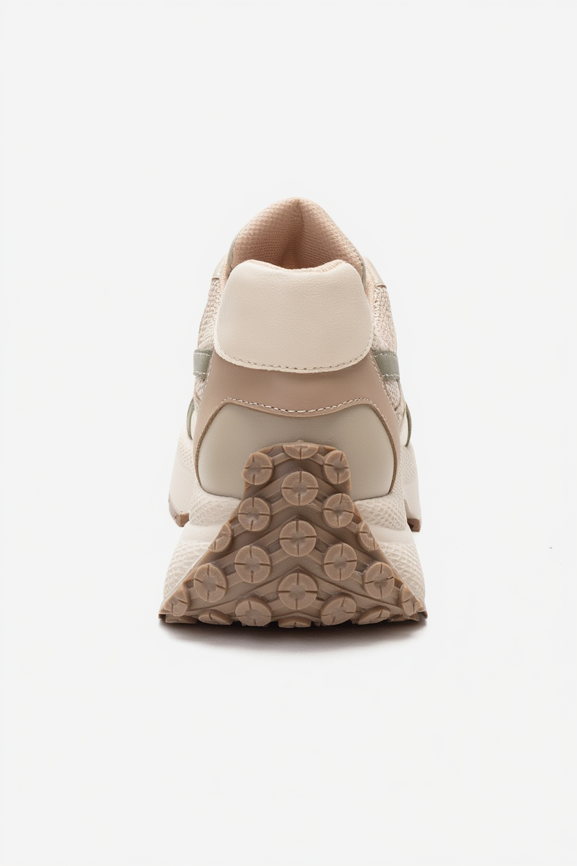 CALINA - Beige Green Sneaker (Women)