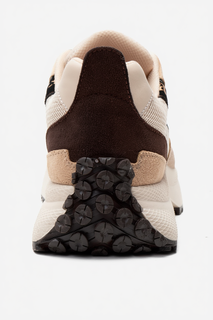 PREMIA - Zapatillas de ante marrón (Mujer)