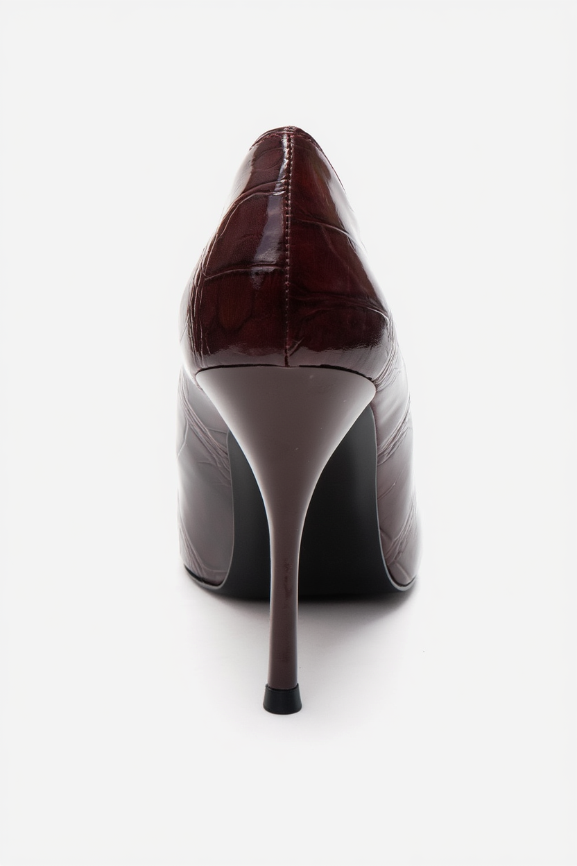 LUCE - Burgundy Stiletto Pump (Women)