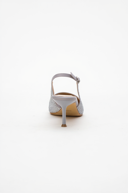 Novs - Zapatos de tacón "Stiletto" plateados (Mujer)