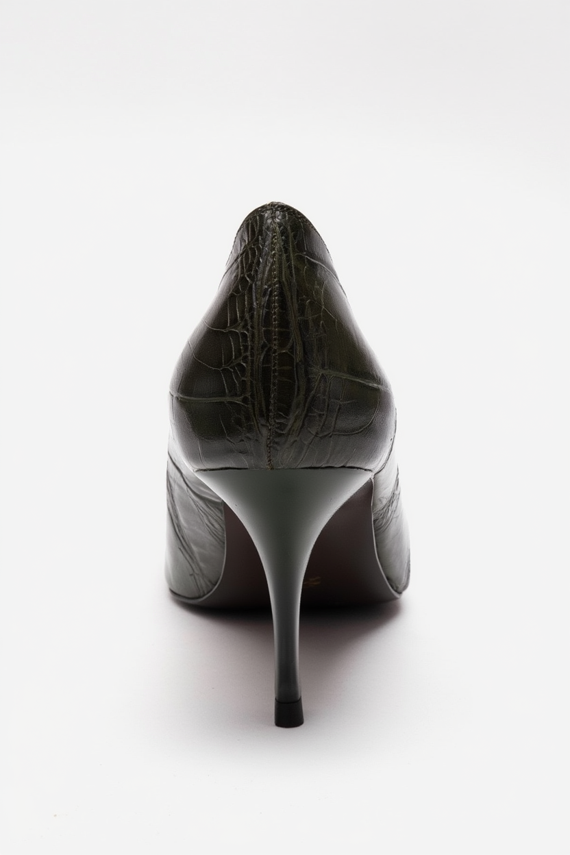 POESY - Green Stiletto Pump (Women)