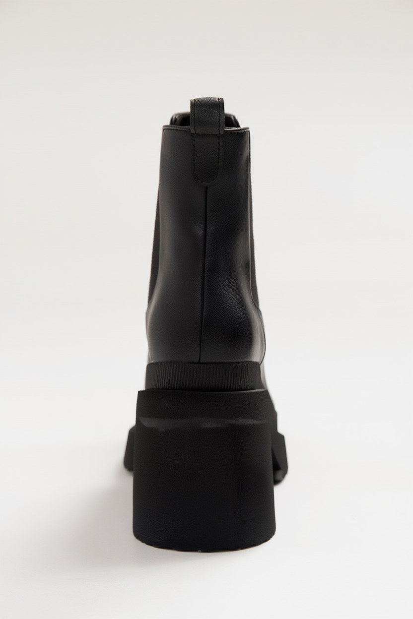 Amberes - Bota Chelsea Negra (Mujer)