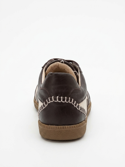 Perry - Zapatillas de cuero marrón (Mujer)