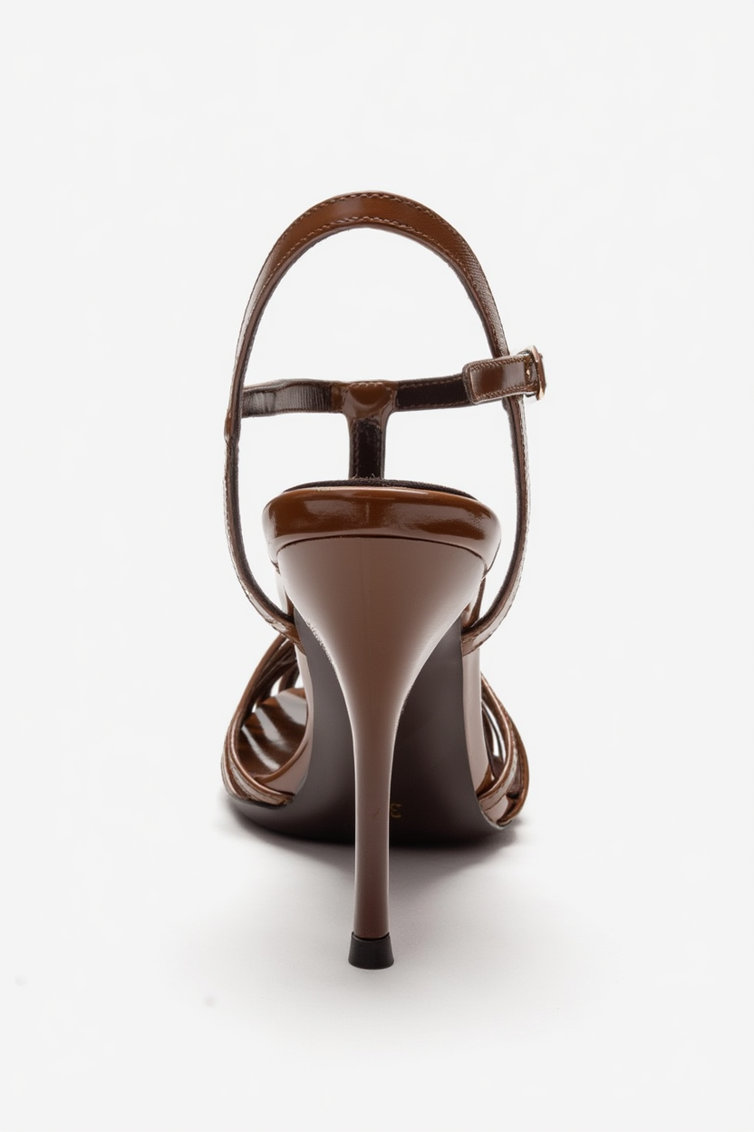 PASION - Cognac Stiletto Pump (Women)