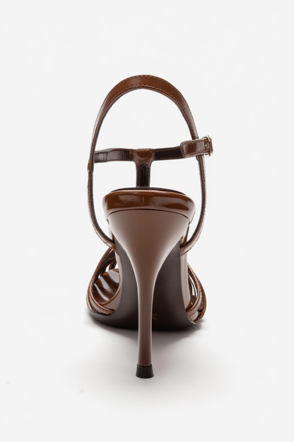 PASION - Cognac Stiletto Pump (Women)