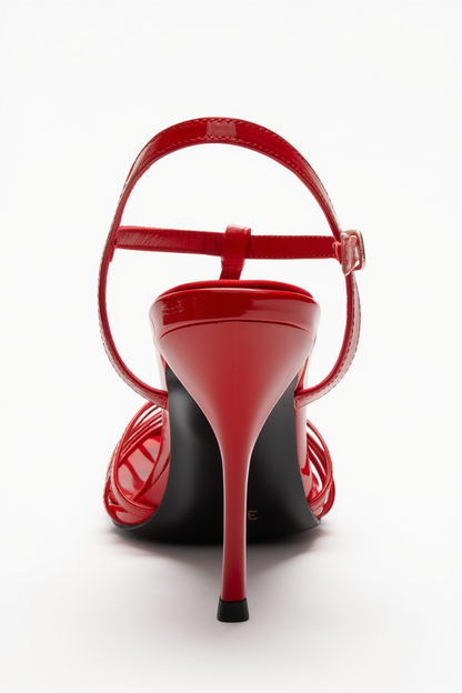 PASION - Zapato de tacón de aguja rojo (mujer)