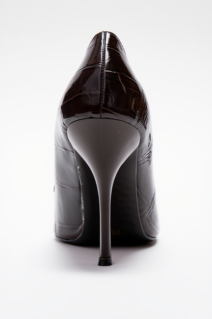 Alvena Brown Stiletto Pump (Women)