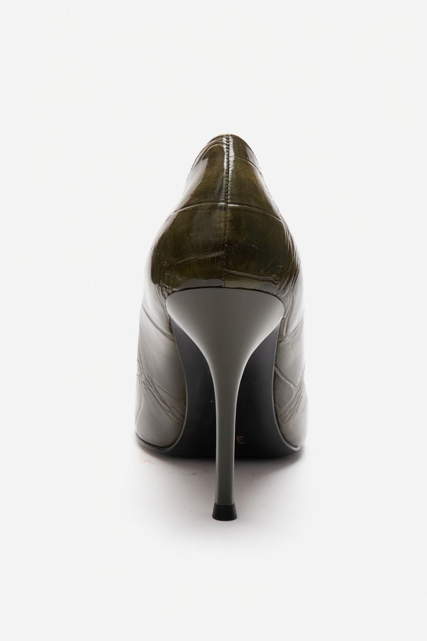 Alvena Green Stiletto Pump (Women)
