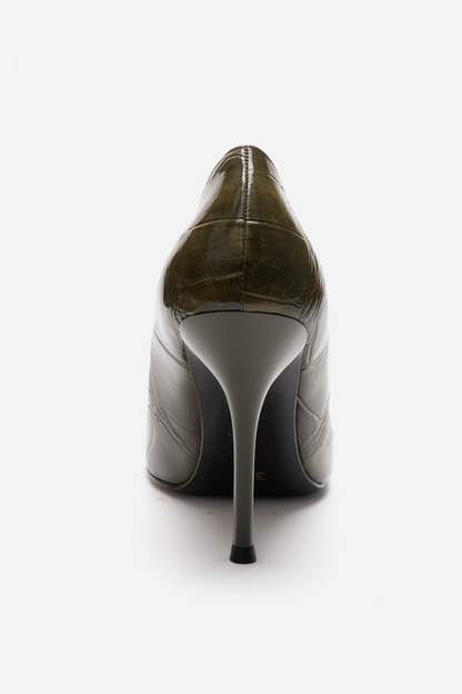 Alvena Green Stiletto Pump (Women)