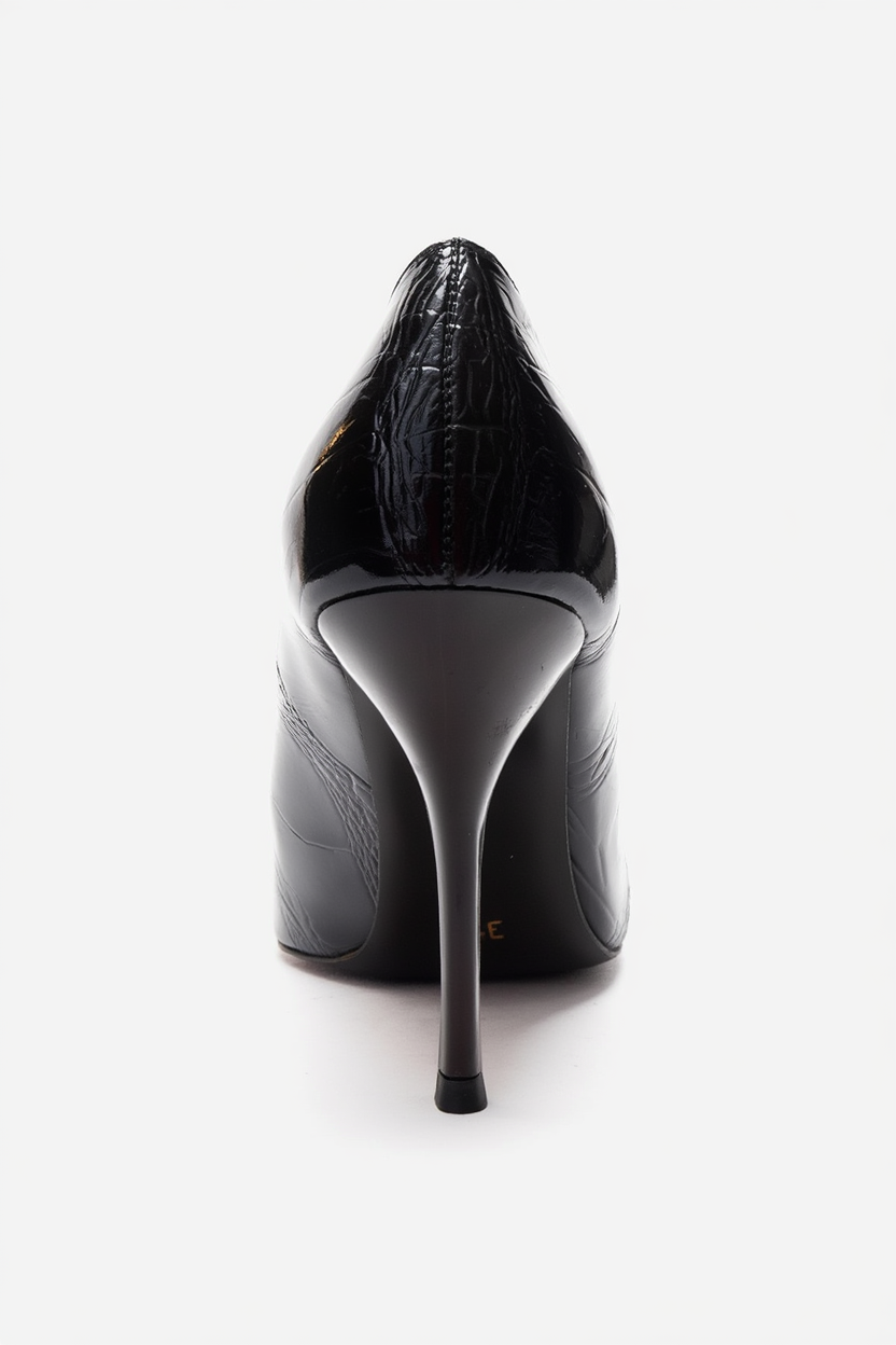 Alvena Black Stiletto Pump (Women)