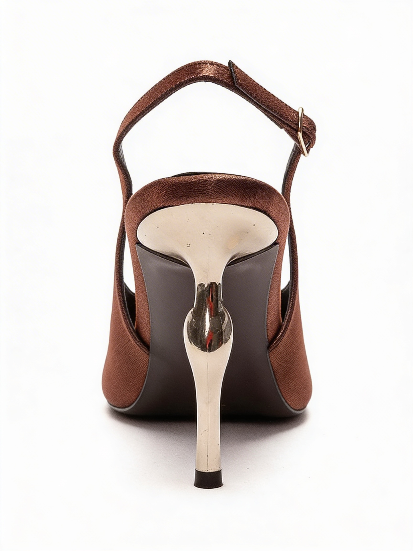 AMORE - Zapatos de tacón estilo slingback en bronce (Mujer)