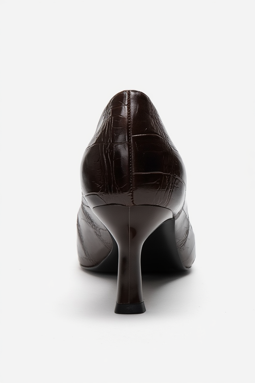 AREL - Zapatos de tacón de aguja marrones (mujer)