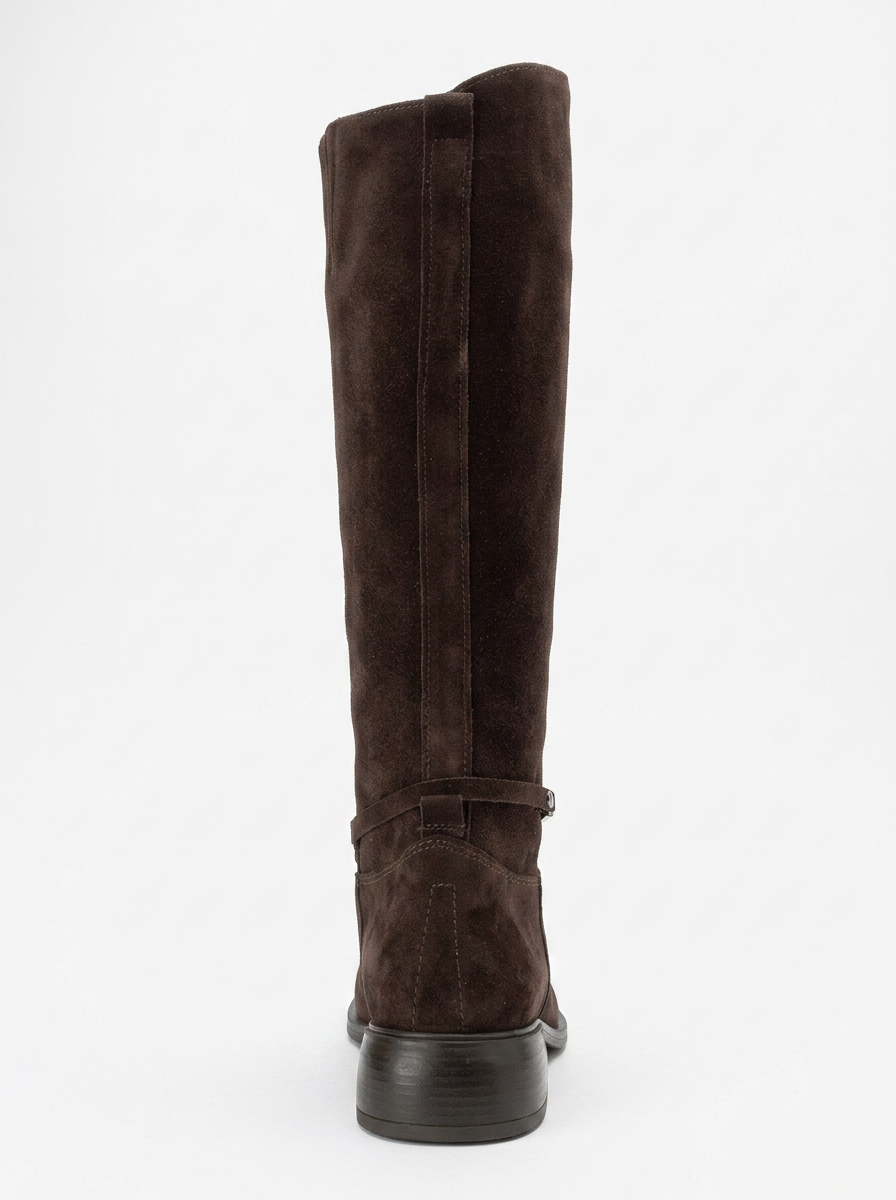 Ansel - Bota de montar de ante marrón (Mujer)