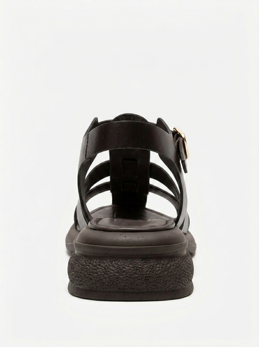 GUIDO - Brown Genuine Leather Sandal (Women)