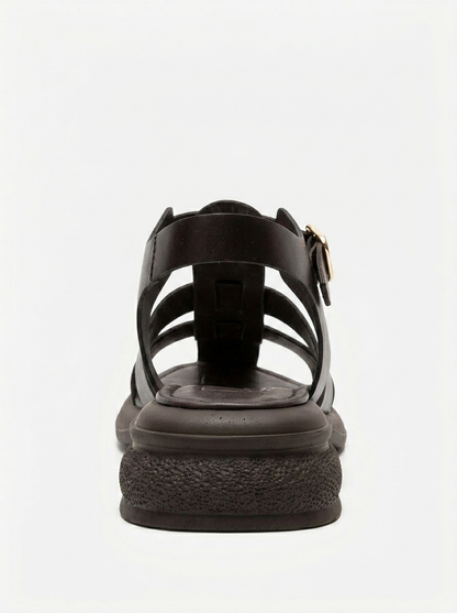 GUIDO - Brown Genuine Leather Sandal (Women)