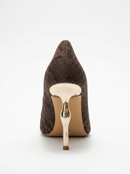 Hudson - Zapatilla de Tacón de Aguja Marrón (Mujer)