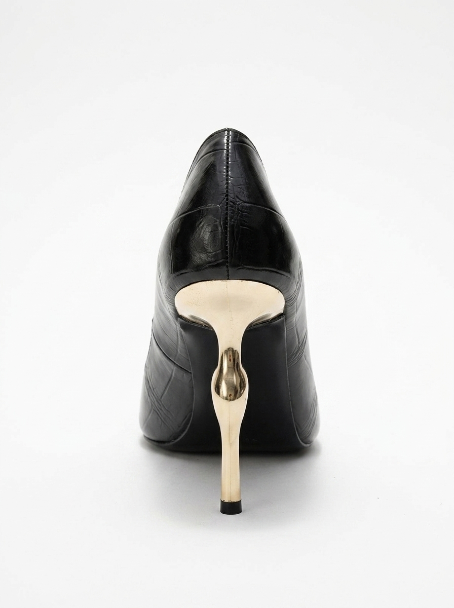 Hudson - Zapatos de tacón de aguja negros estampados (Mujer)
