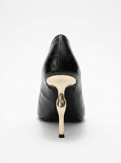 Hudson - Zapatos de tacón de aguja negros estampados (Mujer)