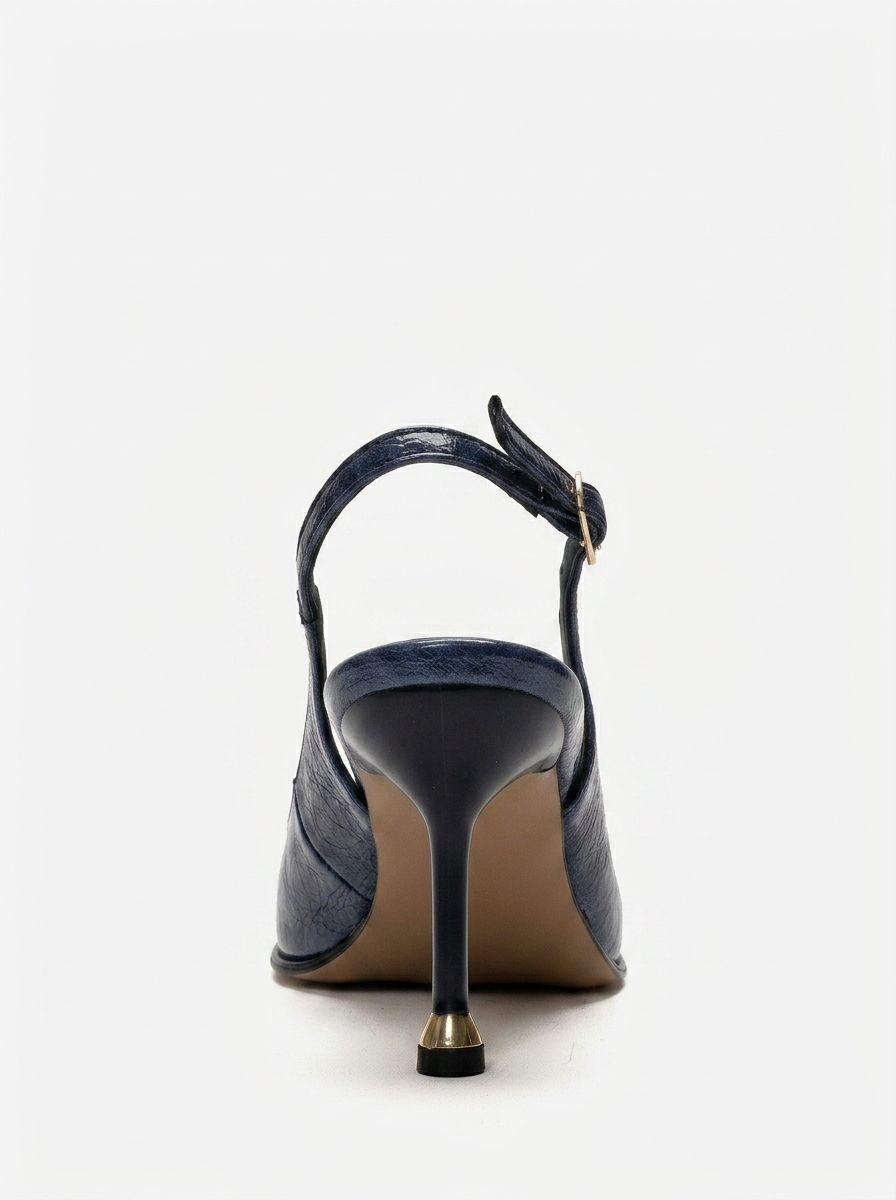 ISELIN - Zapatos de tacón de aguja azul marino (Mujer)